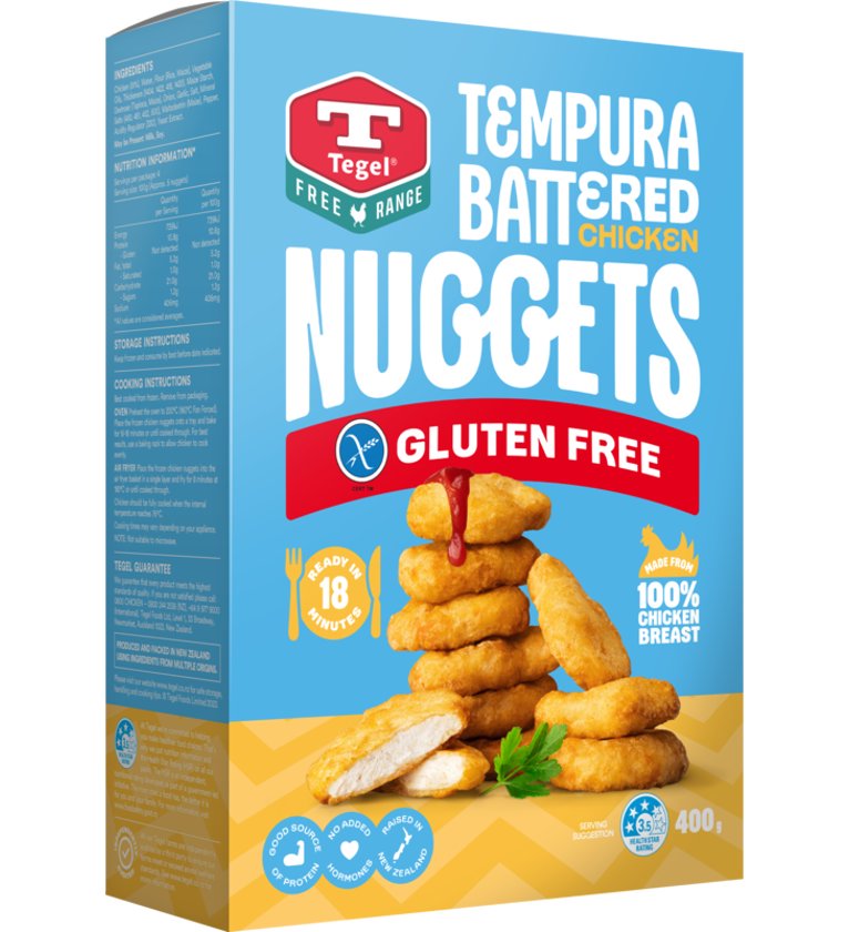 Gluten Free Tempura Battered Nuggets