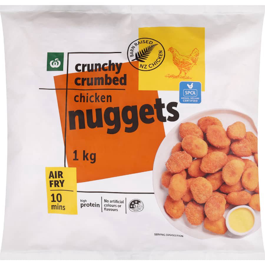 Crunchy Crumbed Chicken Nuggets