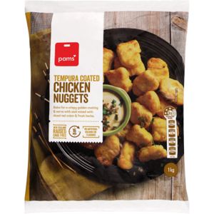 Tempura Coated Chicken Nuggets
